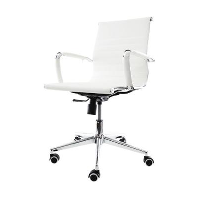 Cadeira De Escritório Baixa Tela Esteirinha p/120Kg Branco