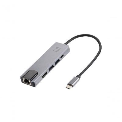 Hub Usb Tipo-c 5 Em 1 - Ac447