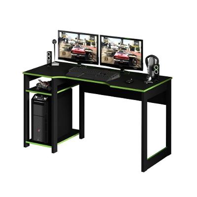 Mesa Para Computador Notebook Gamer Me4152 Preto-verde - Tecno Mobili