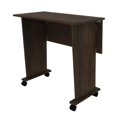 Mesa Para Notebook Com Rodízios Me4117 Rústico - Tecno Mobili