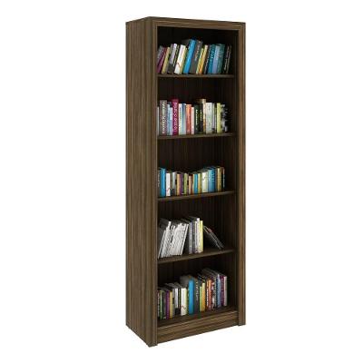 Estante Livreiro Multiuso 4 Prateleiras Me4104 Nogal - Tecno Mobili