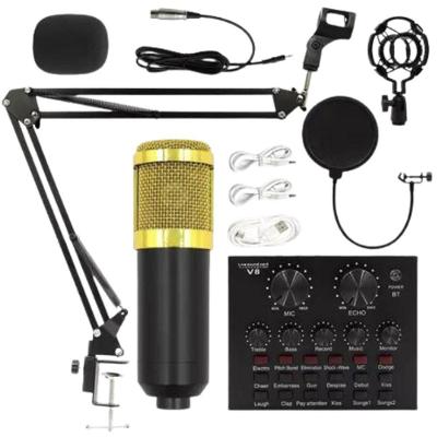 Kit Youtuber Podcast Com Microfone Condensador Braço Articulado