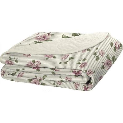 Cobre Leito Tecebem Casal Malha Estampada Em Matelasse 210 X 240cm Celine/baunilha