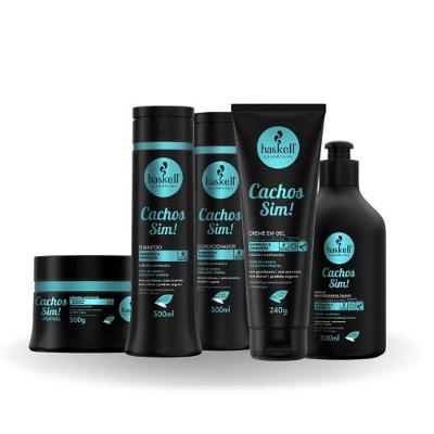 Kit Nutrição E Definição Cachos Sim! Haskell 300ml