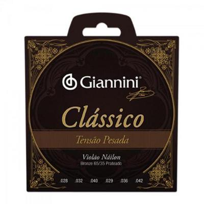 Encordoamento Para Violao Genwpa Classico Nylon Pesada Giannini