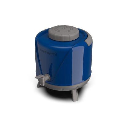 Garrafa Térmica Botijão 5 De Litros Com Torneira Para Café água Suco Chá - Azul