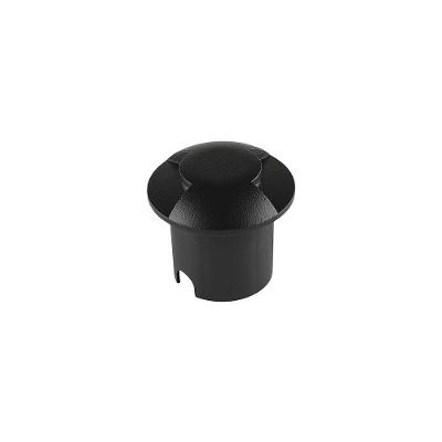 Balizador De Solo Taschibra Dome Led 2 Fachos 1w Bivolt Preto 3000k Luz Amarela 15090373