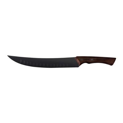 Faca Para Carne Butcher Tramontina Churrasco Black 22841110 10 Aço Inox Escurecido 22841110