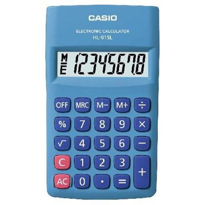 Calculadora De Bolso 8 Digitos Hl-815l-bu-s Azul