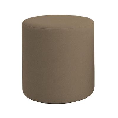 Puff Beca Cilindro Boucle Live - 7 Decor Cappuccino