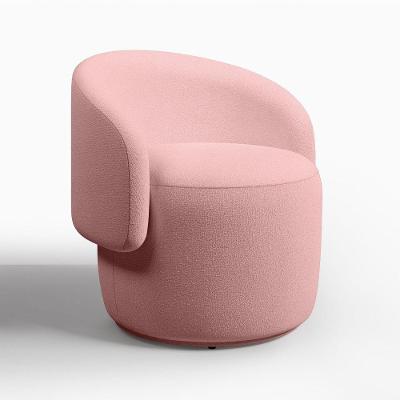Poltrona Orgânica Beatriz Veludo Elegante - 7 Decor Rosa