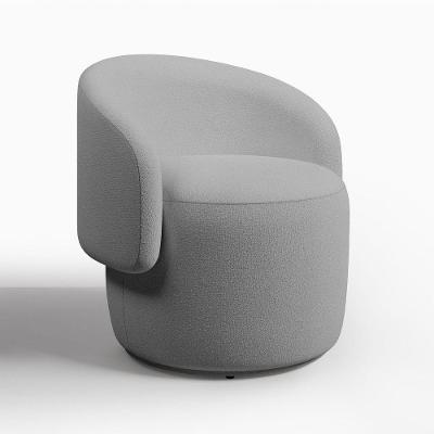 Poltrona Orgânica Beatriz Veludo Elegante - 7 Decor Prata