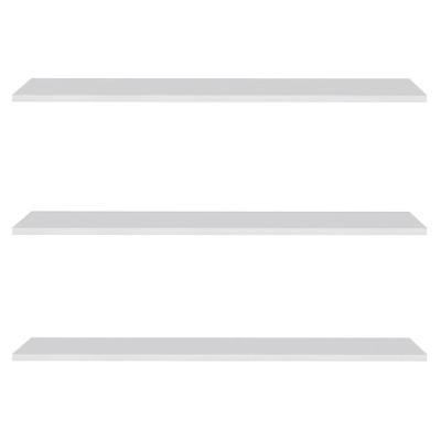 Prateleira Flutuante Para Banheiro Kit 3 Suporte Invisível 68cm Yara Branco - Lumil