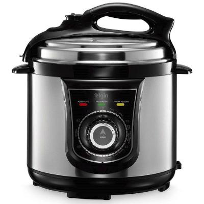 Panela De Pressão Elétrica Elgin 4l Inox - 110v