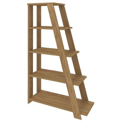 Estante Escada Multiuso Decorativa 5 Prateleiras Stela A06 Olmo - Mpozenato