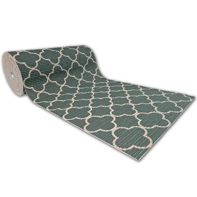 Tapete Passadeira Capacho Emborrachada Antiderrapante 0,65x1,00 Verde Modular