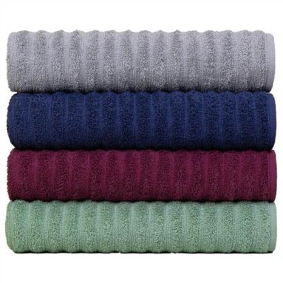 Kit Com 4 Toalhas Banhão Fio Penteado Extra Macia - Soft
