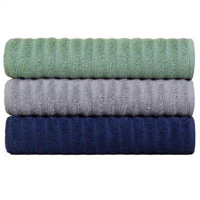 Kit Com 3 Toalhas Banhão Fio Penteado Extra Macia - Soft