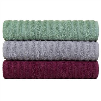 Kit Com 3 Toalhas Banhão Fio Penteado Extra Macia - Soft