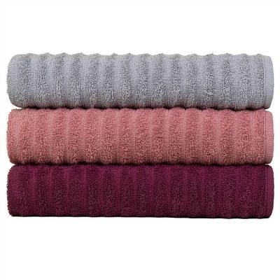 Kit Com 3 Toalhas Rosto Fio Penteado Extra Macia - Soft