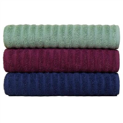 Kit Com 3 Toalhas Banhão Fio Penteado Extra Macia - Soft