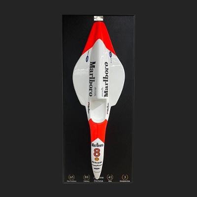 Quadro 3d 120x50 Carro F1 Mp4 8 Sn 93 Branca vermelha