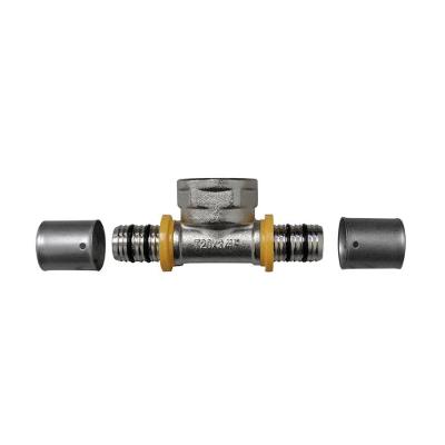 Tê Com Saída Rosca Fêmea Para Gás 16mm 1-2 Astra