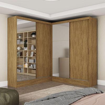 Closet Casal Duplo Belém 4 Portas Plus 4 Gavetas Carioca Móv Cinamomo