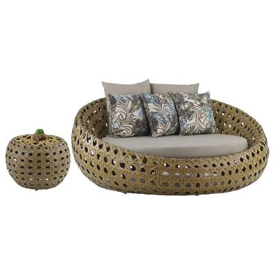 Chaise Barcelona Alumínio Puff Varada Jardim Trama Original Preto