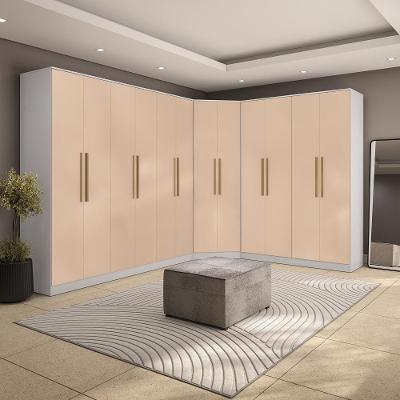 Quarto Modulado Kappesberg Adapt Branco-macadâmia 12 Portas 342cm X 263cm