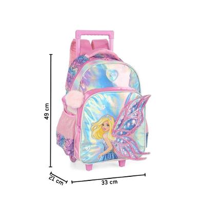 Mochilete Barbie Ic41466bb - Maxlog - Rosa