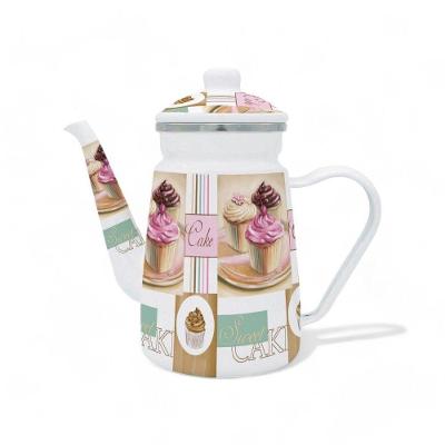 Bule Esmaltado Vintage 1,2l à Indução Cake