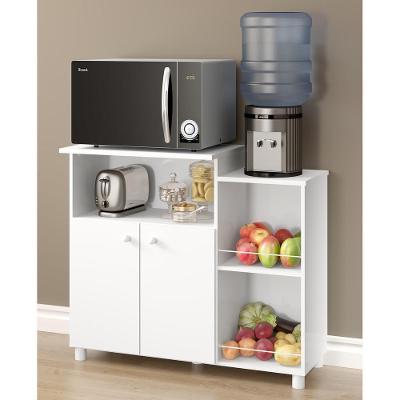 Balcão Multimóveis Para Forno E Microondas Branco Ref.2358 Branco Premium