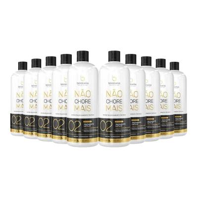 Kit 10 Escovas Progressivas Borabella Não Chore Mais Orgânica 1 Litro