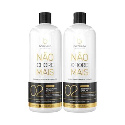 Kit 2 Escovas Progressivas Borabella Não Chore Mais Orgânica 1 Litro