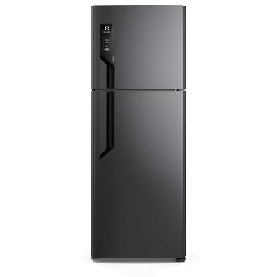 Geladeira Electrolux 480L Frost Free Duplex Com Autosense Efficient Black Inox TF71B 110V