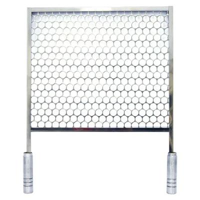 Grelha Tela Inox Cabo Em Aço Inox Lobo Churrasqueiras Medida 40x50