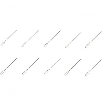 Kit 10 Espetos 13mm Para Picanha Comercial Lobo Churrasqueiras - Linha Churrascaria Tamanho 30