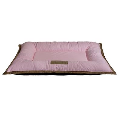 Cama Colchonete Pet Média Cachorro Gato Cor:rosa