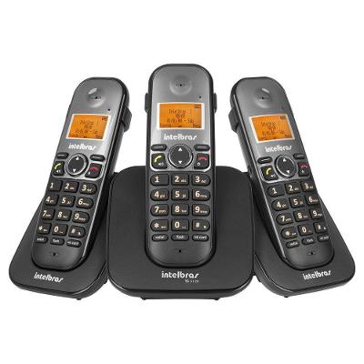 Telefone Sem Fio Intelbras Ts5123 Preto