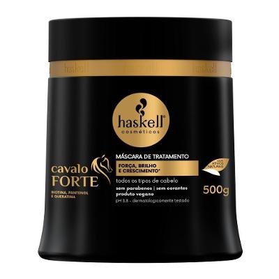 Máscara Para Crescimento E Reconstrução Haskell Cavalo Forte 500g