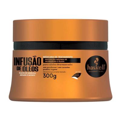 Máscara De Tratamento Infusão De Óleos Para Nutrição Haskell 300g