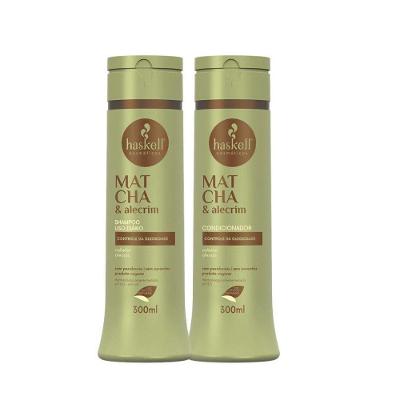 Kit Shampoo E Condicionador Controle De Oleosidade Matcha E Alecrim Haskell 300ml