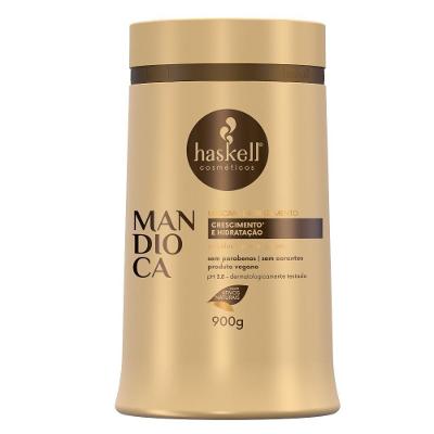 Máscara Para Hidratação E Fortalecimento Haskell Mandioca 900g
