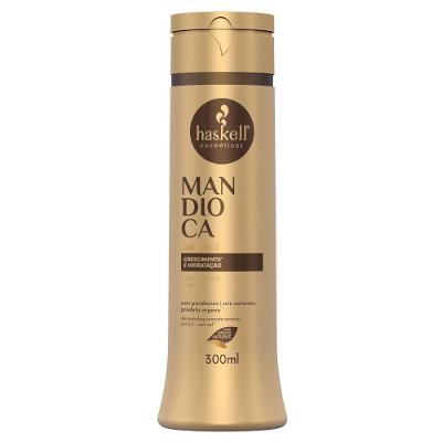 Shampoo Para Hidratação E Fortalecimento Haskell Mandioca 300ml