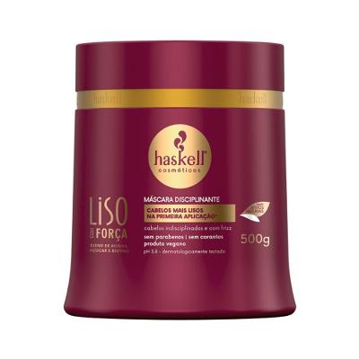 Máscara Disciplinante Liso Com Força Haskell 500g