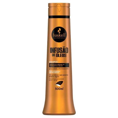 Shampoo Infusão De Óleos Para Nutrição Haskell 500ml