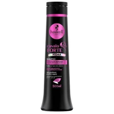 Shampoo Para Hidratação E Crescimento Haskell Cavalo Forte Hidra 500ml