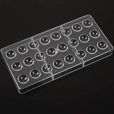 Forma Policarbonato Para Chocolate Molde Esfera 24 Cavidades - 1 Un