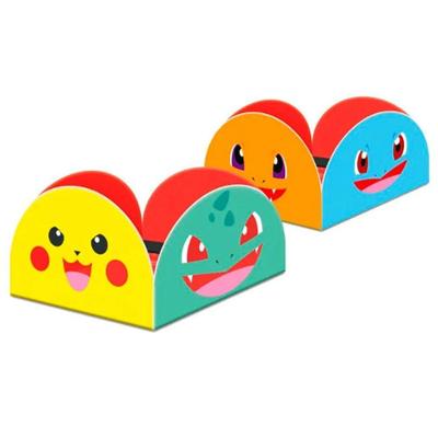 Porta-forminha Clássico Pocket Monsters - 50 Un